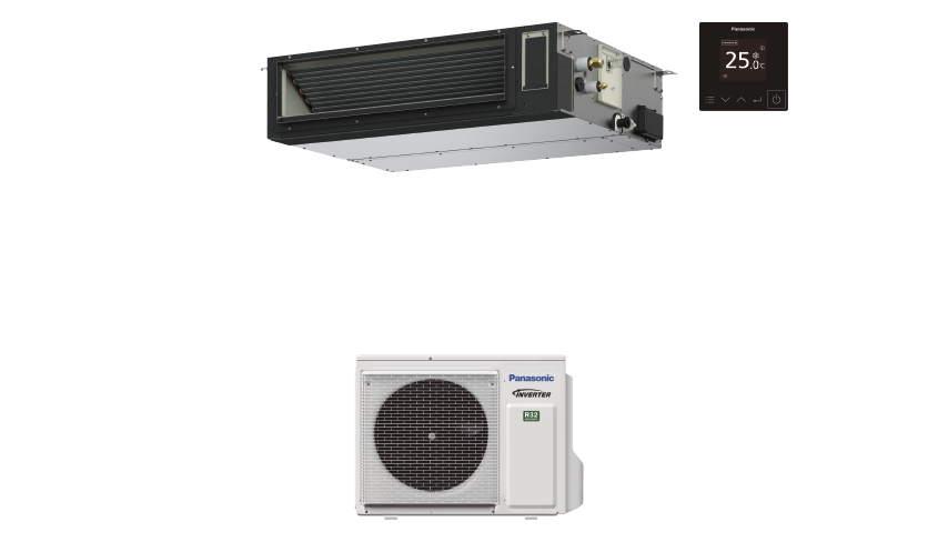 Sistem Panasonic PACi Elite adaptive ducted unit - PF3, 3,6 kW, R32