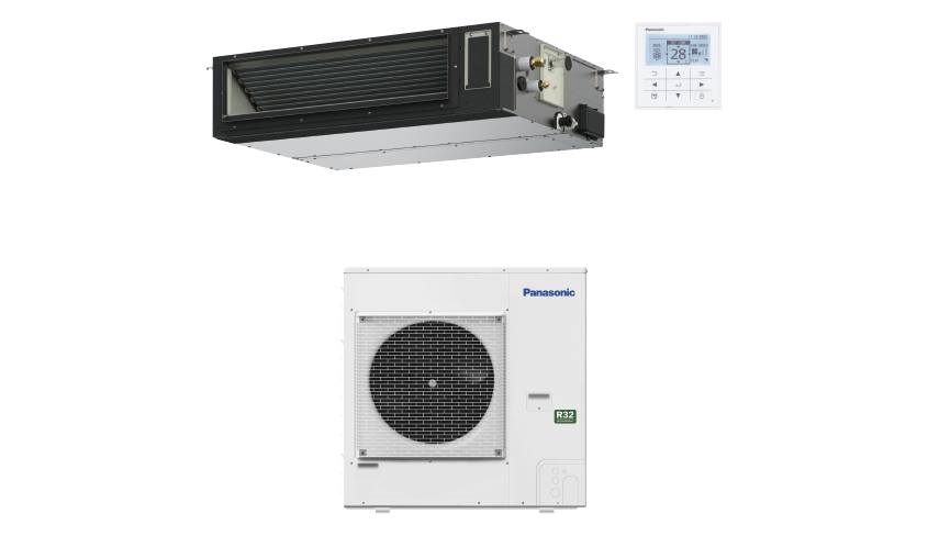 Sistem Panasonic PACi Seria PACi NX Elite, unitate cu tubulatură adaptivă, Invertor+, 10 kW, R32